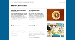Desktop Screenshot of markcancellieri.com